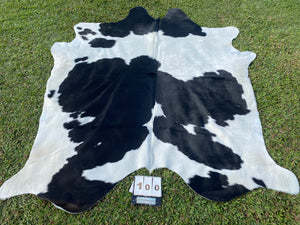 a100. Black white Cowhide