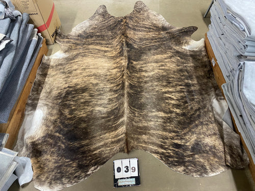 39. Light brindle Cowhide