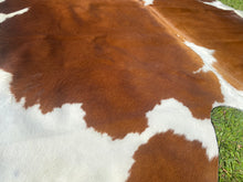 Load image into Gallery viewer, a186. Brown white Cowhide