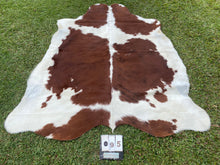 Load image into Gallery viewer, 95. Brown white Cowhide