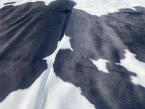 a100. Black white Cowhide