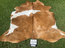 Load image into Gallery viewer, a175. Tan white Cowhide