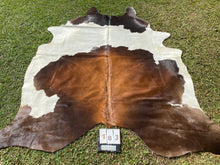 Load image into Gallery viewer, a183. Black white reddish Cowhide