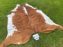 Load image into Gallery viewer, 74. Brown white special   Cowhide