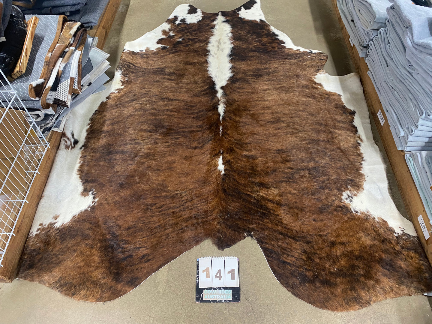 a141. Hereford cowhide