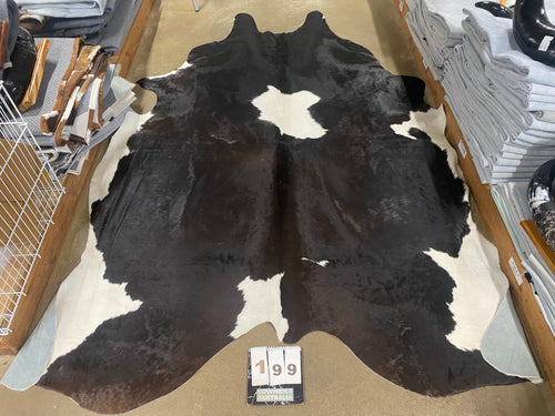 a199 -  black and white Cowhide