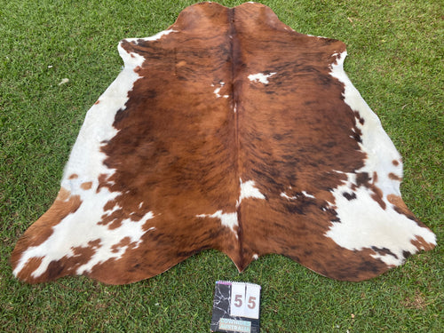 55. Tri colour brindle  Cowhide