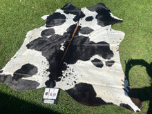 Load image into Gallery viewer, 69. Black and White with white speck  Cowhide