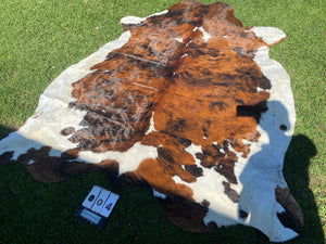 04. Speckled Brindle white belly Cowhide