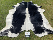 Load image into Gallery viewer, a193. Black white speckled Cowhide