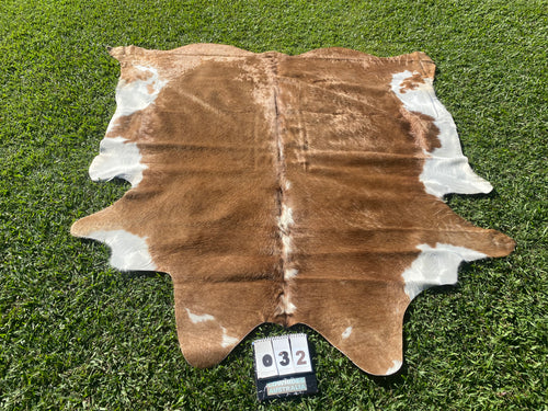 32. Brown and white Cowhide