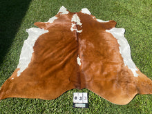 Load image into Gallery viewer, 33. Brown and white Cowhide