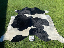 Load image into Gallery viewer, a174. Black white Cowhide