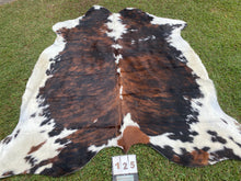 Load image into Gallery viewer, a125. Black and white Cowhide