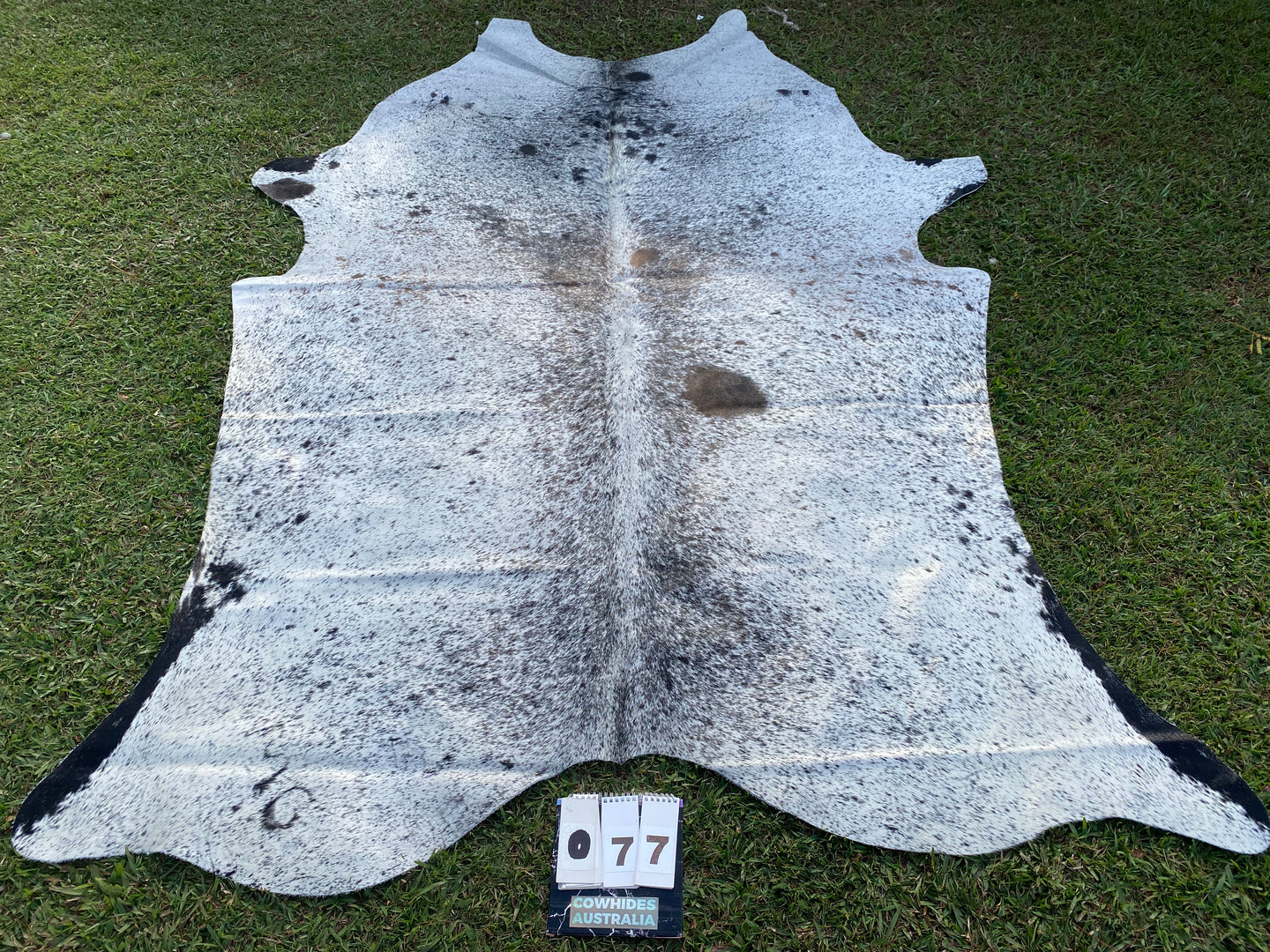 77. Salt and Pepper Cowhide