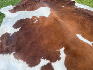 96: Black reddish Cowhide