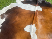 Load image into Gallery viewer, 57. Black White Reddish Cowhide