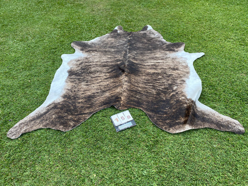 a158 Brown and white Cowhide