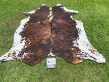 Load image into Gallery viewer, 55.Brindle  and white Cowhide