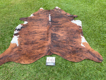 Load image into Gallery viewer, a112. Brindle and white Cowhide