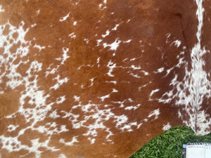 89. Brown with speckles Cowhide