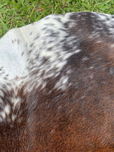 Load image into Gallery viewer, 45.  Black Red and White  Cowhide