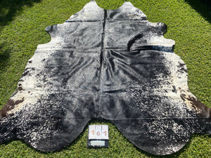 a161 Salt Pepper Cowhide