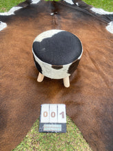 Load image into Gallery viewer, Cowhide Foot Stools