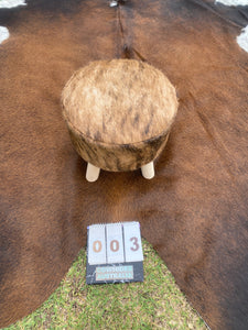 Cowhide Foot Stools