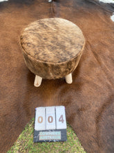 Load image into Gallery viewer, Cowhide Foot Stools