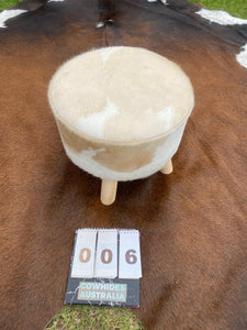 Cowhide Foot Stools