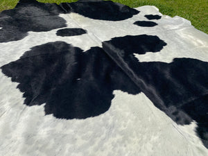 83. Black white Cowhide