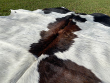 Load image into Gallery viewer, a120.  black white  reddish Cowhide