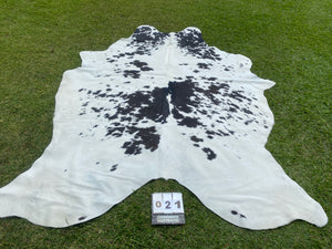 21. Salt pepper Cowhide