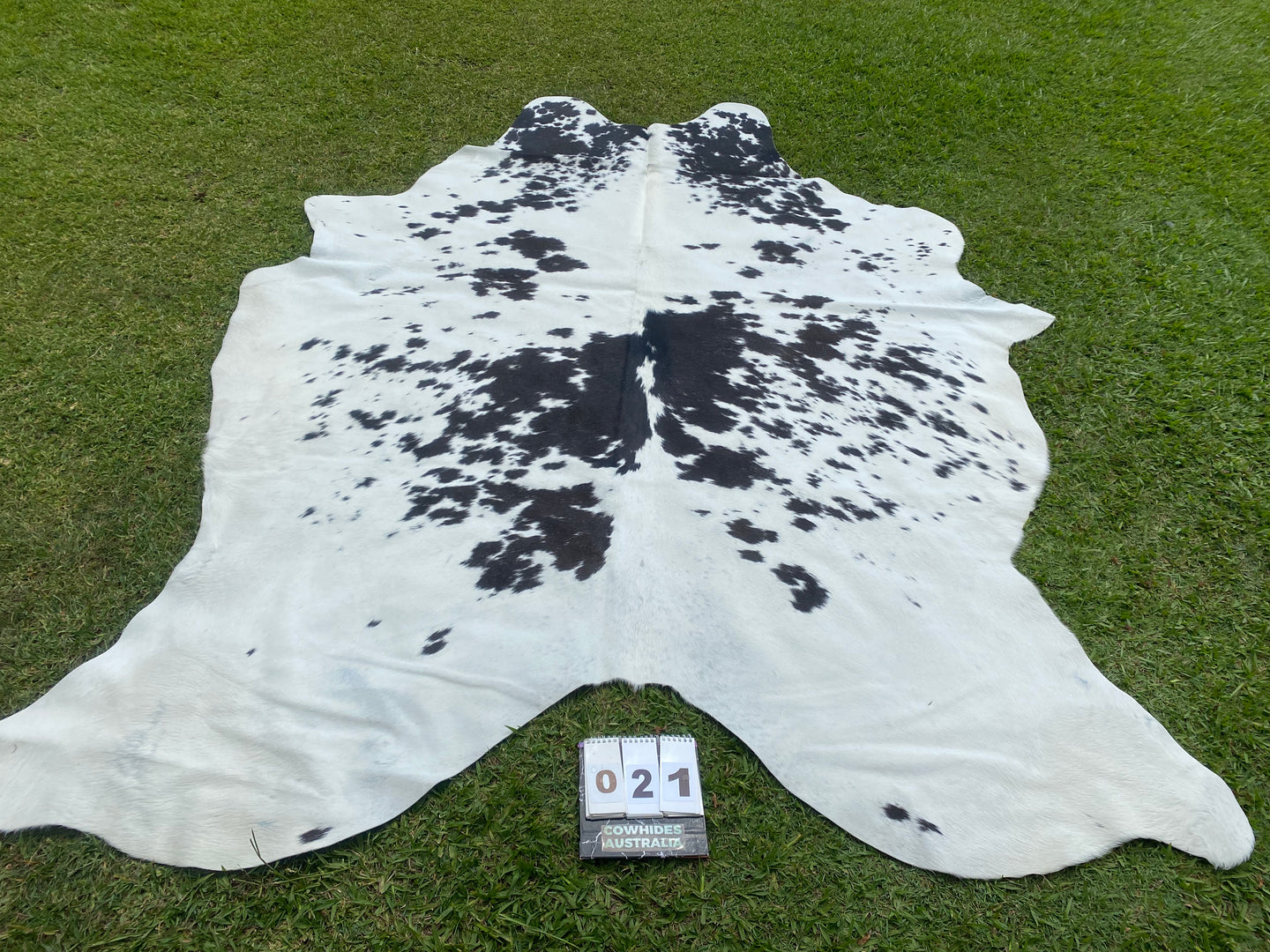 21. Salt pepper Cowhide