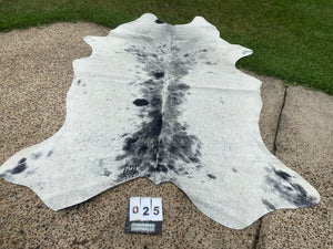 25. Salt pepper Cowhide