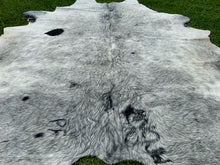 Load image into Gallery viewer, a137. Grey Roan Salt and Pepper Cowhide