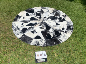 Round Patchwork Rugs - 1.6m