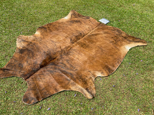 53. Brown and White Cowhide