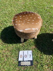 Cowhide Foot Stools