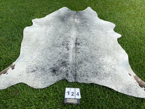 a124. Salt pepper Cowhide