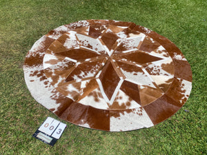 Round Patchwork Rugs - 1.9m